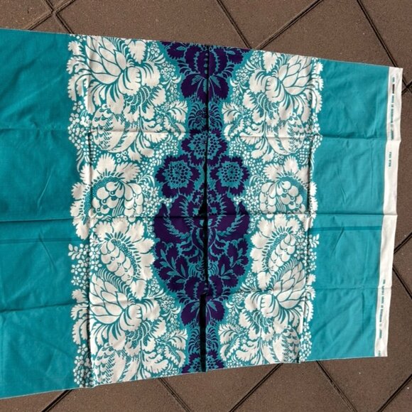 Marimekko by Suomi Finland 1963 Maija Isola "Ananas" Fabric 54" x 38" - Picture 1 of 12